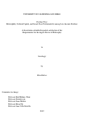 Cover page: Passing Class: Heterophily, Cultural Capital, and Social Class Performativity among Low-Income Students