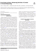 Cover page: From Noise to Music: Reframing the Role of Context in Clinical Reasoning