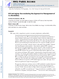 Cover page: HIV and Aging Reconsidering the Approach to Management of Comorbidities