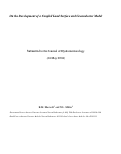 Cover page: On the development of a coupled land surface and groundwater model