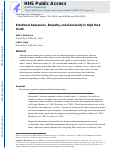 Cover page: Emotional awareness, empathy, and generosity in high-risk youths