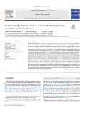 Cover page: Incidence and persistence of silver nanoparticles throughout the wastewater treatment process