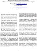 Cover page: Probabilistic relational categories are learnable as long as you don’t know you’re learning probabilistic relational categories