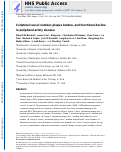 Cover page: Collateral vessel number, plaque burden, and functional decline in peripheral artery disease