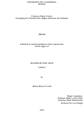 Cover page: Creating a Dance Course: Navigating the Transition into Higher Education for Freshmen