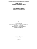 Cover page: The Comparison of Complexity Measures for Cartographic Lines (90-1)