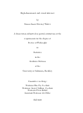 Cover page: High-dimensional and causal inference