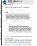 Cover page: Large loss of CO2 in winter observed across the northern permafrost region