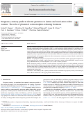 Cover page: Pregnancy anxiety predicts shorter gestation in Latina and non-Latina white women: The role of placental corticotrophin-releasing hormone.