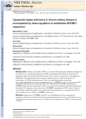 Cover page: Lipoprotein lipase deficiency in chronic kidney disease is accompanied by down-regulation of endothelial GPIHBP1 expression