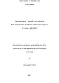 Cover page: Expertise and the Enigma of Policy Influence: How Interventions in Healthcare and Education Changed Economics, 1950-2023