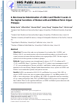 Cover page: A Non-Invasive Determination of LOXL1 and Fibulin-5 Levels in the Vaginal Secretions of Women with and Without Pelvic Organ Prolapse.