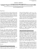 Cover page: Cryptogenic Pyogenic Liver Abscess due to Prevotella in an Immunocompetent Male