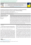 Cover page: Comparative assessment of alternative methods for evaluating the optimality of ground motion intensity measures using woodframe buildings