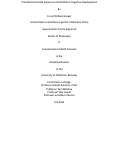 Cover page: Prenatal Insecticide Exposure and Children's Cognitive Development