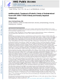 Cover page: Antithrombotic Treatment of Embolic Stroke of Undetermined Source