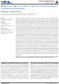 Cover page: Measures of Light in Studies on Light-Driven Plant Plasticity in Artificial Environments