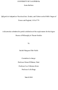 Cover page: Iphigenia in Adaptation: Neoclassicism, Gender, and Culture on the Public Stages of France and England, 1674-1779