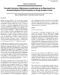 Cover page: Favorable Outcomes of Maintenance Lenalidomide can be Reproduced in an Unselected Myeloma Patient Population at a Single Academic Center