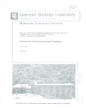 Cover page: Excited States in Electronic Structure Calculations