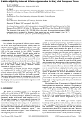 Cover page: Stable ellipticity-induced Alfvén eigenmodes in the Joint European Torus