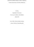 Cover page: International Affiliations Make You More Competitive:Evidence from Chinese Economics Publications