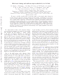 Cover page: Electronic Tuning and Uniform Superconductivity in CeCoIn5