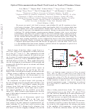 Cover page: Optical telecommunications-band clock based on neutral titanium atoms