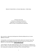 Cover page: Menthol’s Potential Effects on Nicotine Dependence: A White Paper