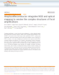 Cover page: AmpliconReconstructor integrates NGS and optical mapping to resolve the complex structures of focal amplifications