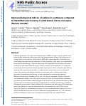 Cover page: Improved behavioral indices of welfare in continuous compared to intermittent pair‐housing in adult female rhesus macaques (Macaca mulatta)