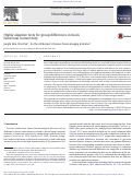 Cover page: Highly adaptive tests for group differences in brain functional connectivity