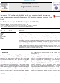 Cover page: Increased TNF-alpha and sTNFR2 levels are associated with high-grade anal squamous intraepithelial lesions in HIV-positive patients with low CD4 level