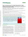 Cover page: Soft X‑ray Spectroscopy of a Complex Heterojunction in High-Efficiency Thin-Film Photovoltaics: Intermixing and Zn Speciation at the Zn(O,S)/Cu(In,Ga)Se2 Interface