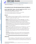 Cover page: A screening tool for clinically relevant urinary incontinence