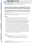 Cover page: Biochemical and biomechanical characterization of the cervical, thoracic, and lumbar facet joint cartilage in the Yucatan minipig