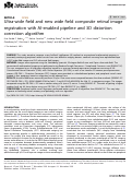 Cover page: Ultra-wide field and new wide field composite retinal image registration with AI-enabled pipeline and 3D distortion correction algorithm