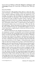 Cover page: Victoria Bernal, <em>Nation as Network: Diaspora, Cyberspace and Citizenship<em> (Chicago, IL: University of Chicago Press, 2014). pp. 199.</em>
      </em>