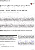 Cover page: Planning for cars that coordinate with people: leveraging effects on human actions for planning and active information gathering over human internal state