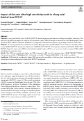 Cover page: Impact of the new ultra-high sensitivity mode in a long axial field-of-view PET/CT.