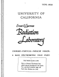 Cover page: CHARGED-PARTICLE-INDUCED FISSION: A MASS SPECTROMETRIC YIELD STUDY