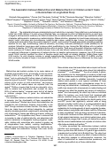 Cover page: The Association between Malnutrition and Malaria Infection in Children under 5 Years in Burkina Faso: A Longitudinal Study