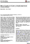 Cover page: Effects of a multi-year drought on a drought-adapted shrub, Artemisia tridentata