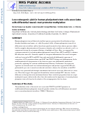 Cover page: Low Osteogenic Yield in Human Pluripotent Stem Cells Associates with Differential Neural Crest Promoter Methylation