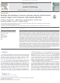 Cover page: Modeling and simulating of reservoir operation using the artificial neural network, support vector regression, deep learning algorithm