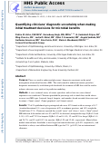 Cover page: Quantifying Clinicians Diagnostic Uncertainty When Making Initial Treatment Decisions for Microbial Keratitis.