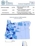 Cover page of Oregon Census Snapshot: 2010