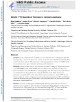 Cover page: Kinetic [18F]-Fluoride of the Knee in Normal Volunteers.