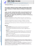 Cover page: Associations between systemic health and retinal nerve fibre layer thickness in preterm infants at 36 weeks postmenstrual age.