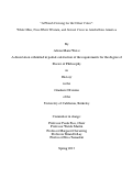 Cover page: "A Plumb Craving for the Other Color": White Men, Non-White Women, and Sexual Crisis in Antebellum America